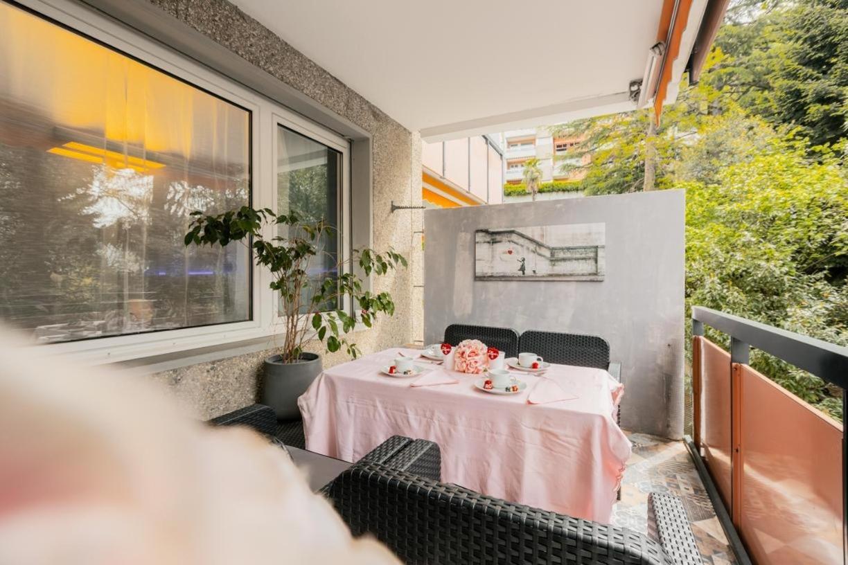 Lake Apartment 4 Bissone Luaran gambar