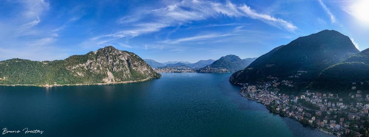 Lake Apartment 4 Bissone Luaran gambar